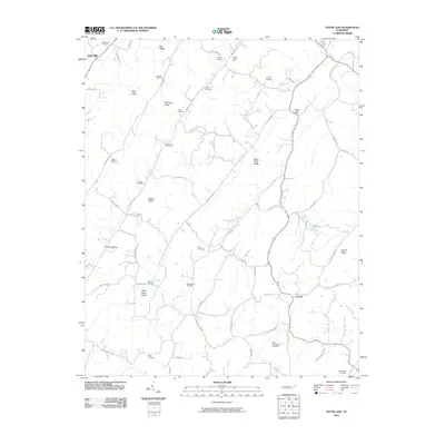 2010 Map of Pattie Gap, 2010 Print