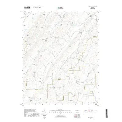 2019 Map of Pattie Gap, 2019 Print