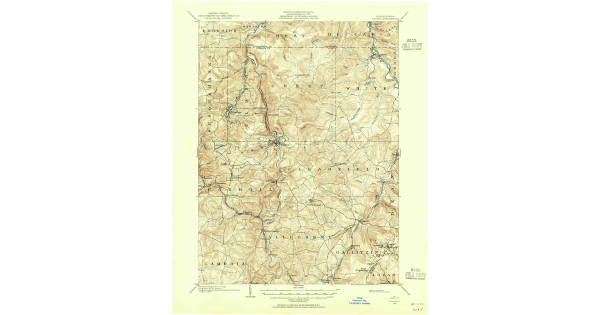 1900 1909 Maps of Westover Clearfield - Patton Cambria County Pa Usgs Topo 1902 P1955 Og 1200x630