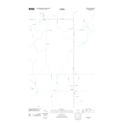 2013 Map of Patzau, 2013 Print