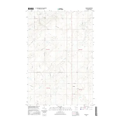 2015 Map of Patzau, 2015 Print