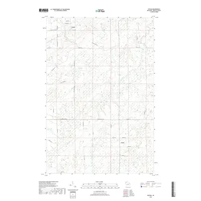 2018 Map of Patzau, 2018 Print