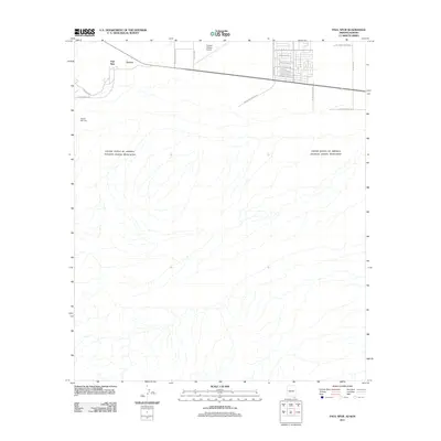 2011 Map of Paul Spur, 2011 Print