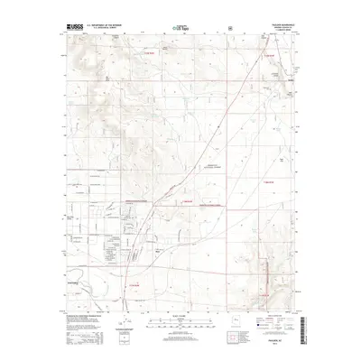 2014 Map of Paulden, 2014 Print