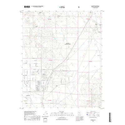 2018 Map of Paulden, 2018 Print
