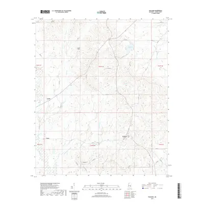 2018 Map of Paulding, 2018 Print