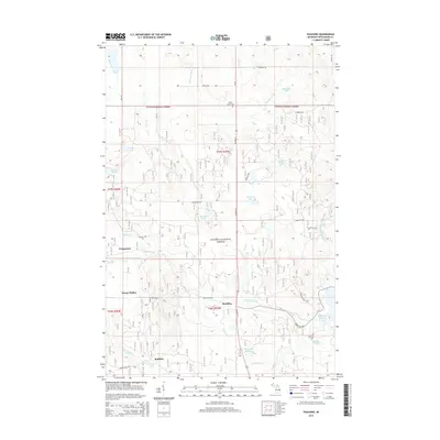 2014 Map of Paulding, 2014 Print