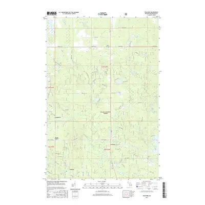 2017 Map of Paulding, 2017 Print