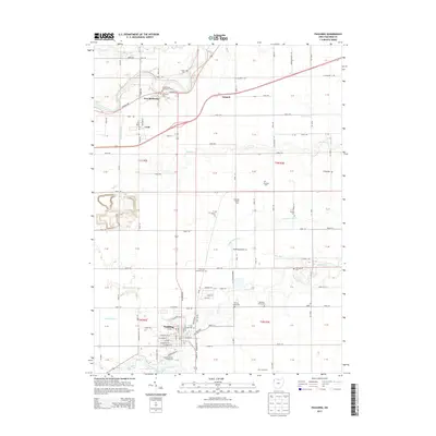 2013 Map of Paulding, 2013 Print