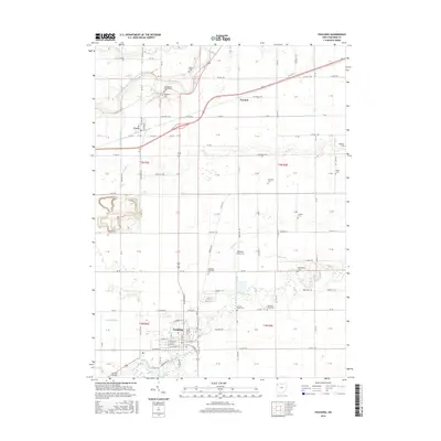 2016 Map of Paulding, 2016 Print