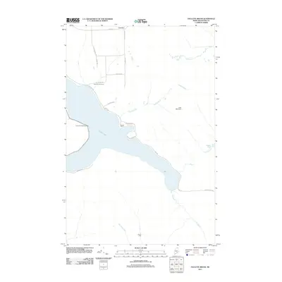 2011 Map of Paulette Brook, 2011 Print