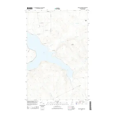 2014 Map of Paulette Brook, 2014 Print
