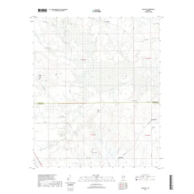 2018 Map of Paulette, 2018 Print