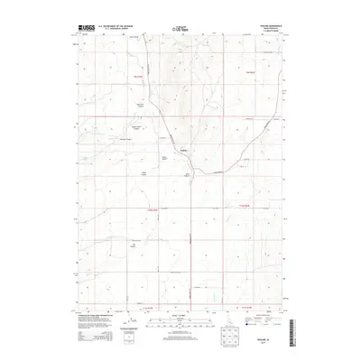 2013 Map of Pauline, 2013 Print
