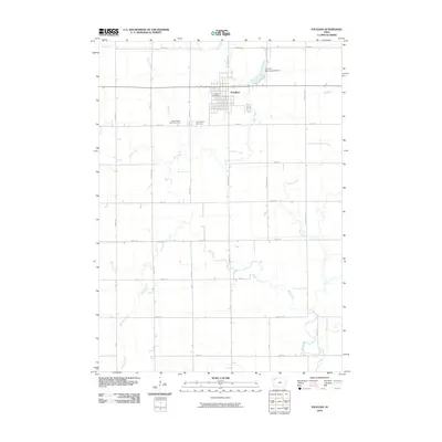 2010 Map of Paullina, 2010 Print