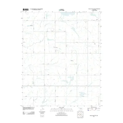 2012 Map of Pauls Valley NE, 2012 Print