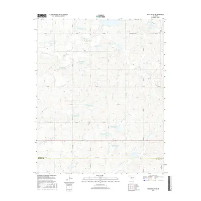 2016 Map of Pauls Valley NE, 2016 Print