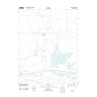 2012 Map of Paulsell, 2012 Print
