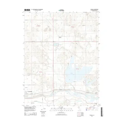 2015 Map of Paulsell, 2015 Print