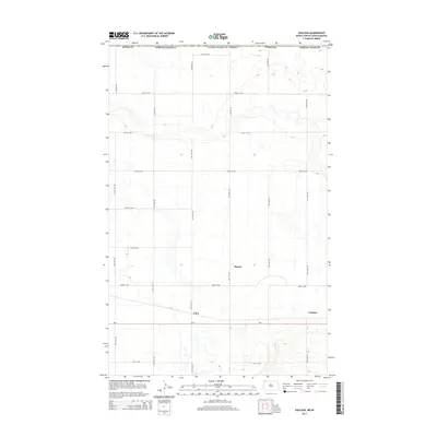 2014 Map of Paulson, 2014 Print