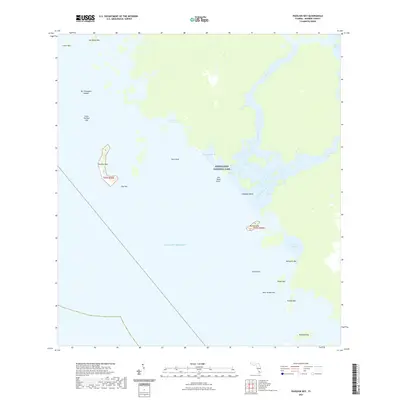 2021 Map of Pavilion Key, 2021 Print