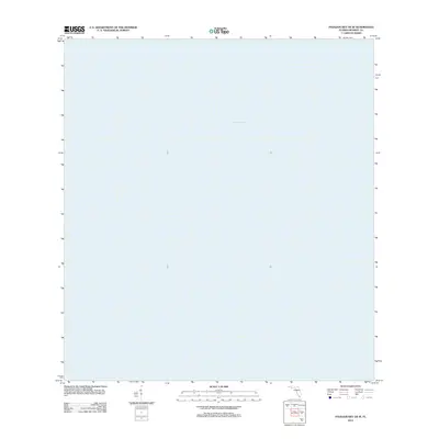 2012 Map of Pavilion Key OE W, 2012 Print