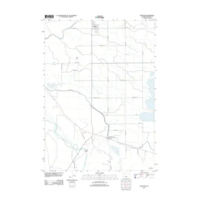 2012 Map of Pavillion, 2012 Print