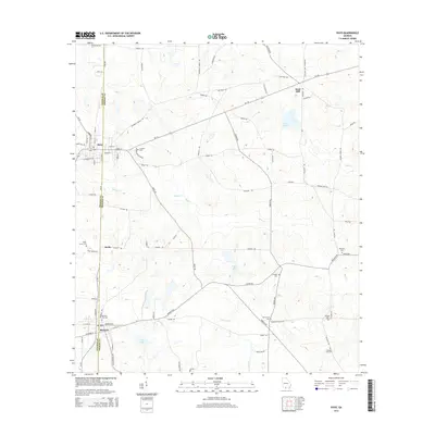 2014 Map of Pavo, 2014 Print