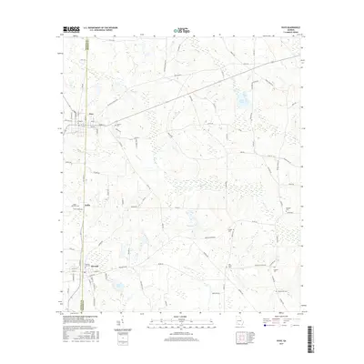 2017 Map of Pavo, 2017 Print