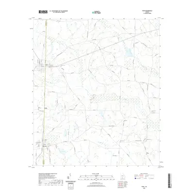 2020 Map of Pavo, 2020 Print