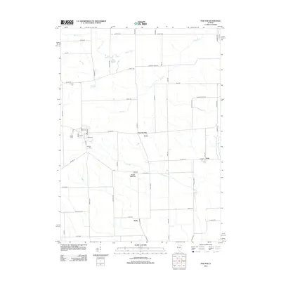 2012 Map of Paw Paw, 2012 Print