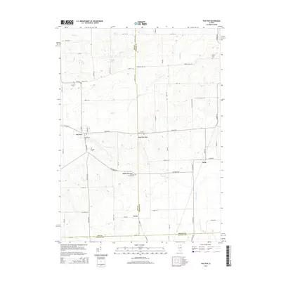 2015 Map of Paw Paw, 2015 Print