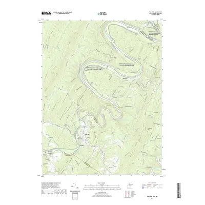 2019 Map of Paw Paw, 2019 Print