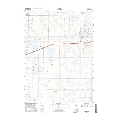 2017 Map of Paw Paw, 2017 Print