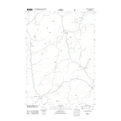2012 Map of Pawlet, 2012 Print