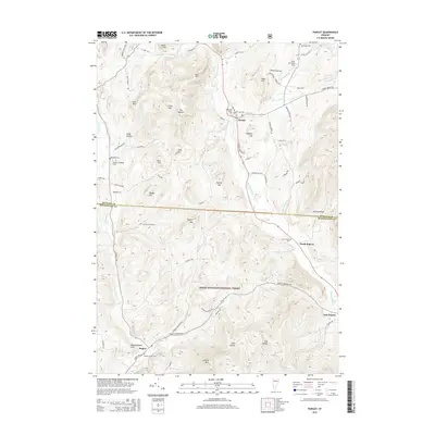 2015 Map of Pawlet, 2015 Print