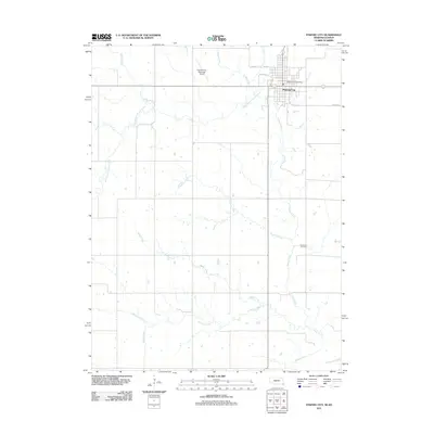 2011 Map of Pawnee City, 2011 Print