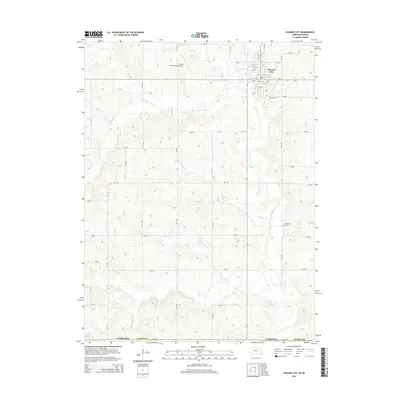 2014 Map of Pawnee City, 2014 Print