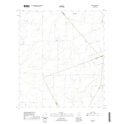 2019 Map of Pawnee, 2019 Print
