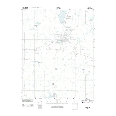 2009 Map of Pawnee, 2009 Print