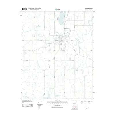 2013 Map of Pawnee, 2013 Print