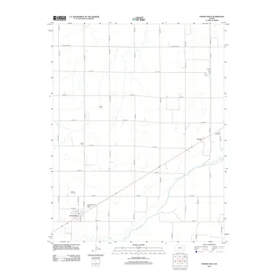 2012 Map of Pawnee Rock, 2012 Print