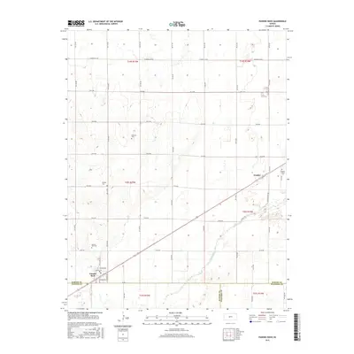 2015 Map of Pawnee Rock, 2015 Print