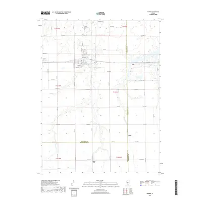 2018 Map of Pawnee, 2018 Print