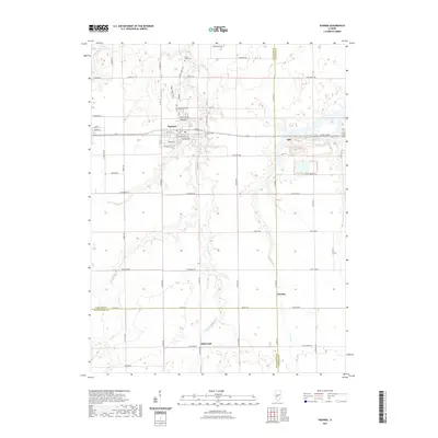 2021 Map of Pawnee, 2021 Print