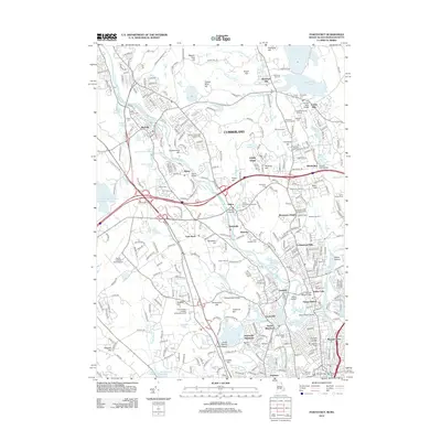 2012 Map of Pawtucket, 2012 Print