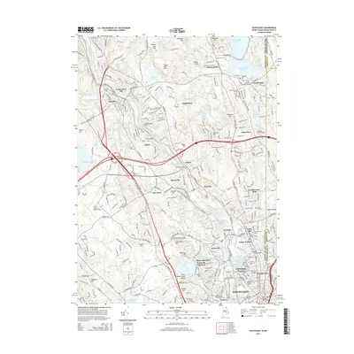 2015 Map of Pawtucket, 2015 Print