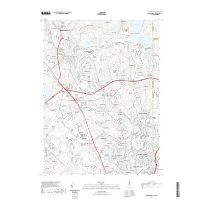 2021 Map of Pawtucket, 2021 Print