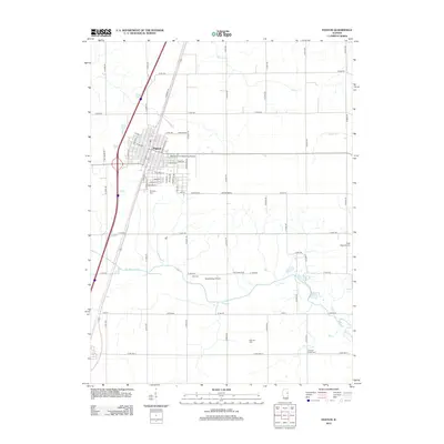 2012 Map of Paxton, 2012 Print
