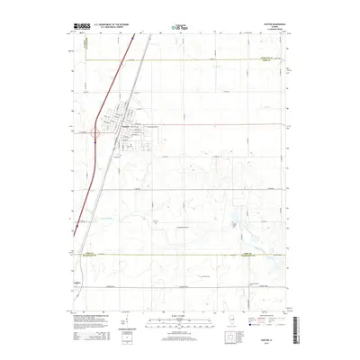2015 Map of Paxton, 2015 Print